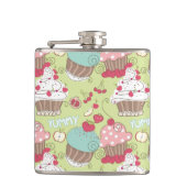 Kuchenmuster Flachmann (Vorderseite)