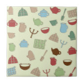 Küchenmuster Fliese (Vorderseite)