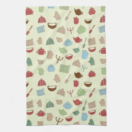 Küchenmuster Handtuch (Vertikal)