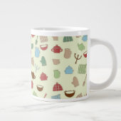 Küchenmuster Jumbo-Tasse (Rechts)