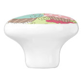 Kuchenmuster Keramikknauf (Seitenansicht)