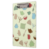 Küchenmuster Klemmbrett (Links)