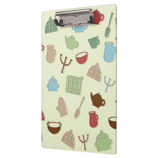 Küchenmuster Klemmbrett (Links)