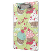 Kuchenmuster Klemmbrett (Links)