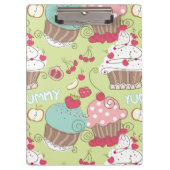 Kuchenmuster Klemmbrett (Vorderseite)