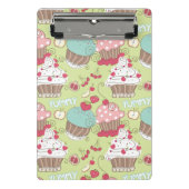 Kuchenmuster Mini Klemmbrett (Vorderseite)