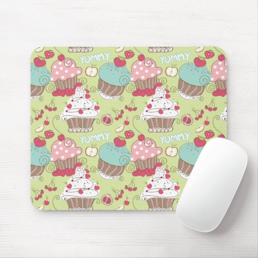 Kuchenmuster Mousepad (Mit Mouse)