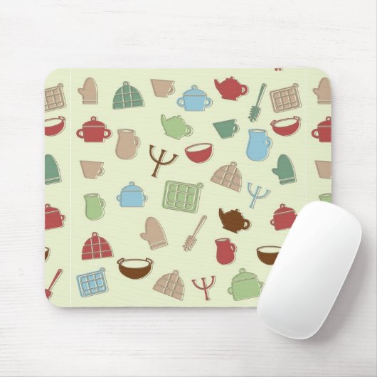Küchenmuster Mousepad (Mit Mouse)
