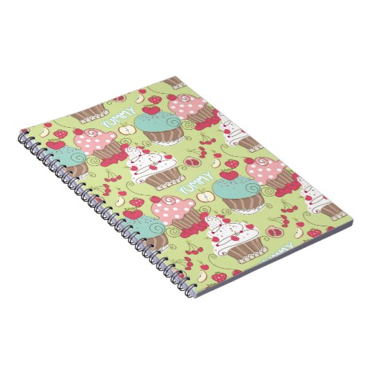 Kuchenmuster Notizblock (Rechte Seite)