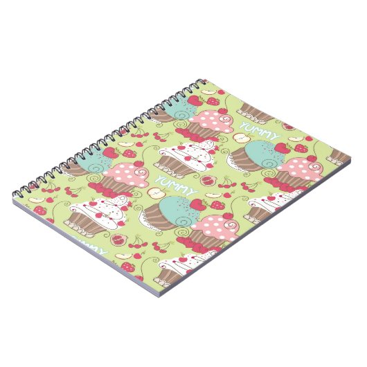 Kuchenmuster Notizblock (Linke Seite)