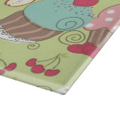 Kuchenmuster Schneidebrett (Ecke)
