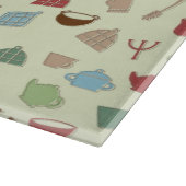 Küchenmuster Schneidebrett (Ecke)