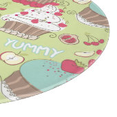 Kuchenmuster Schneidebrett (Ecke)