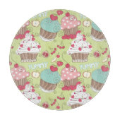 Kuchenmuster Schneidebrett (Vorderseite)