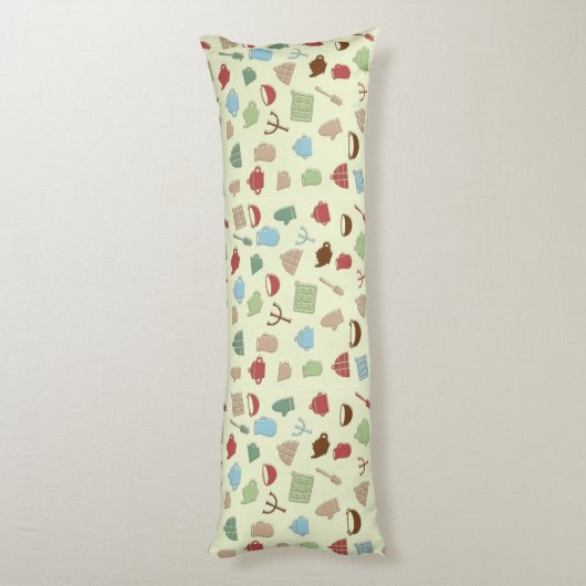 Küchenmuster Seitenschläferkissen (Rückseite (Vertikal))