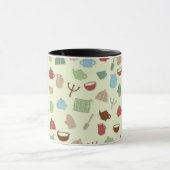 Küchenmuster Tasse (Zentrum)