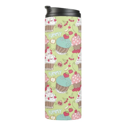 Kuchenmuster Thermosbecher (Nach rechts gedreht)