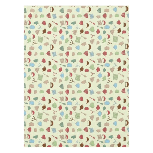 Küchenmuster Tischdecke (Vorderseite)