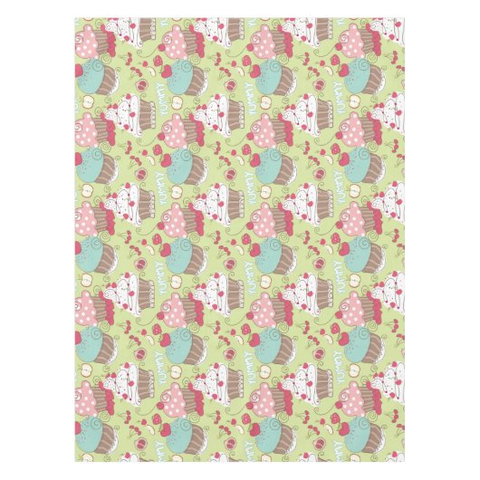 Kuchenmuster Tischdecke (Vorderseite)