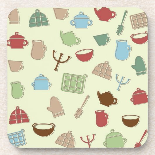Küchenmuster Untersetzer (Vorderseite)
