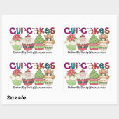 Küchennahrungsmittel-Aufkleber - SRF Rechteckiger Aufkleber (Blatt)