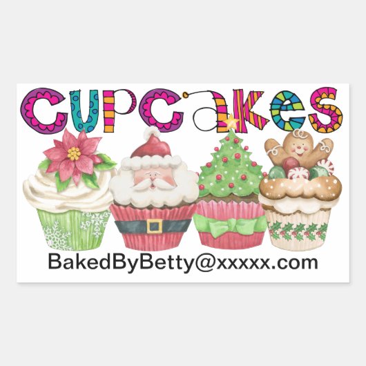 Küchennahrungsmittel-Aufkleber - SRF Rechteckiger Aufkleber (Vorderseite)