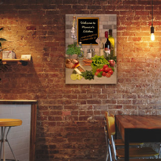 Küchenplakat Poster