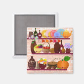 Küchenregale Magnet (Vorderseite/Rückseite)