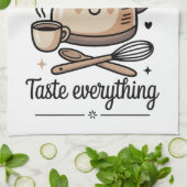Küchenregeln Geschirrtuch (Gefaltet)