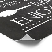 Küchenregelplakat Poster (Ecke)