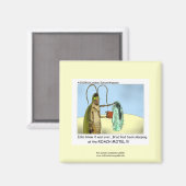 Küchenschaben-Motel Lustiger Cartoon-Magnet Magnet (Vorderseite/Rückseite)