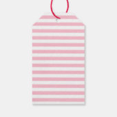 Kuchenschale und weiße Illustrationsanhänger Geschenkanhänger (Rückseite)