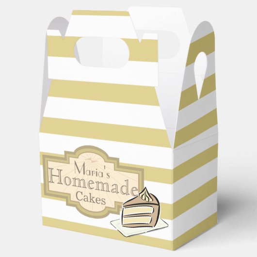 Kuchenscheibe Geschenkschachtel (Geöffnet)