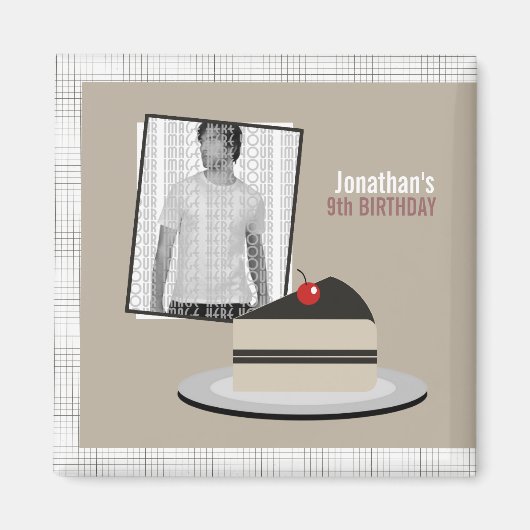 Kuchenscheibe Magnet (Vorne)