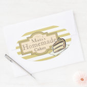 Kuchenscheibe Ovaler Aufkleber (Umschlag)