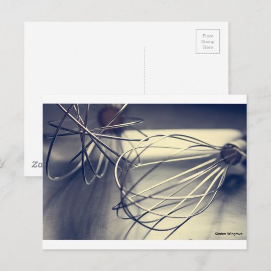 Küchenschnepfe Postkarte (Vorne/Hinten)