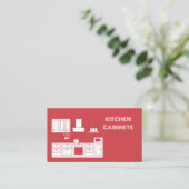 Küchenschränke Telefonnummerkarte (Stehend Vorderseite)