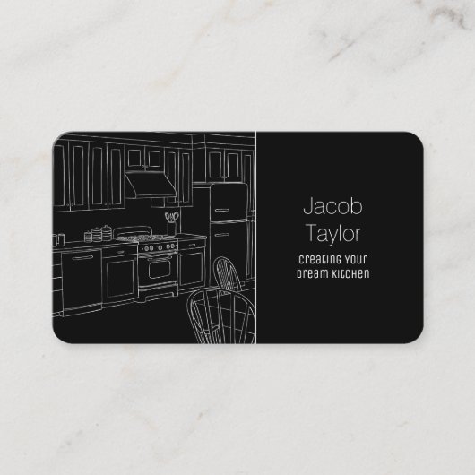 Küchenschränke Visitenkarte (Vorderseite)