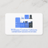 Küchenschränke Visitenkarte (Vorderseite)