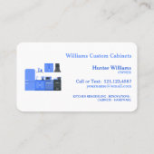 Küchenschränke Visitenkarte (Rückseite)