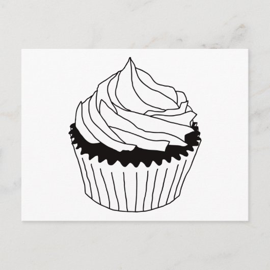 Kuchenschreiber Postkarte (Vorderseite)