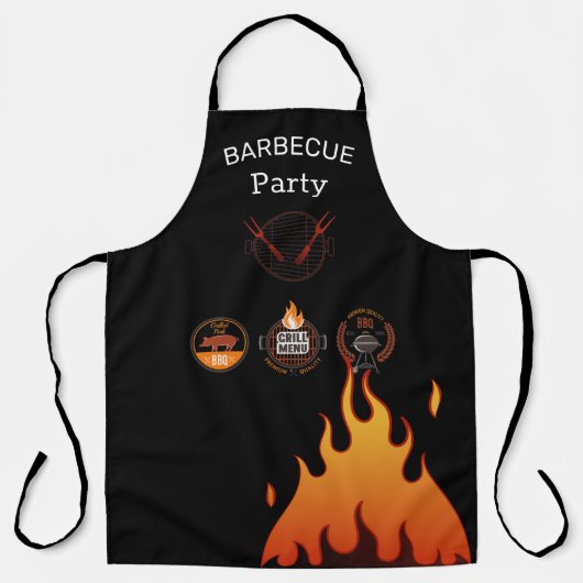 Küchenschürze BBQ Black Griil Master Schürze (Vorderseite)