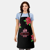 Küchenschürze Merry Christmas Schürze (Getragen)