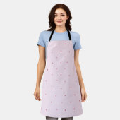 Küchenschürze mit Muster für Backen und Kochen Schürze (Getragen)