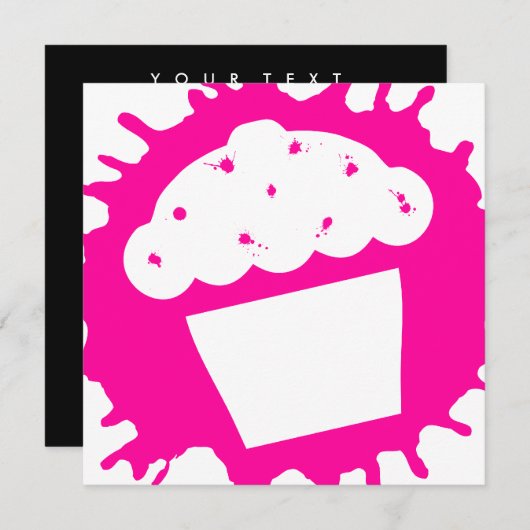 Kuchensplatz Einladung (Vorne/Hinten)