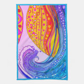 KÜCHENSTADT "TROPICAL SUNSET" GESCHIRRTUCH (Vertikal)