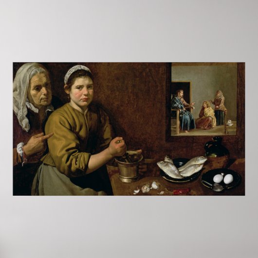 Küchenszene Poster (Vorne)