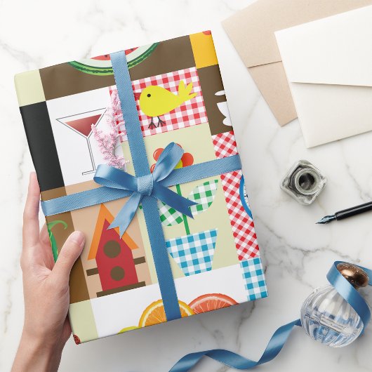 Küchentische Geschenkpapier