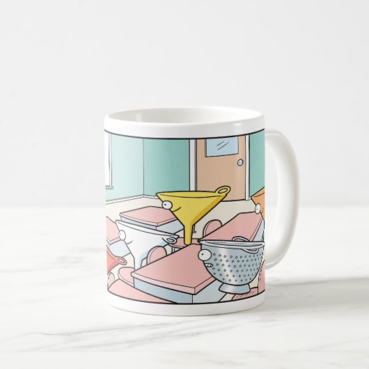Küchentrichter und Siebe Kaffeetasse (VorderseiteRechts)