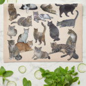 😸 KÜCHENTUCH (Gefaltet)